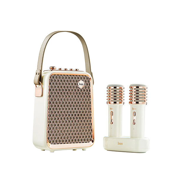 Divoom Songbird-HQ Portable Karaoke Bluetooth Speaker White, mobiles, lebanon, samsung, iphones, new, used, laptops, computers, huawei, phone, mobile prices in lebanon,mobile prices