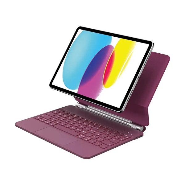 Green Lion Magic Keyboard For 10th Gen - Burgundy, mobiles, lebanon, samsung, iphones, new, used, laptops, computers, huawei, phone, mobile prices in lebanon,mobile prices