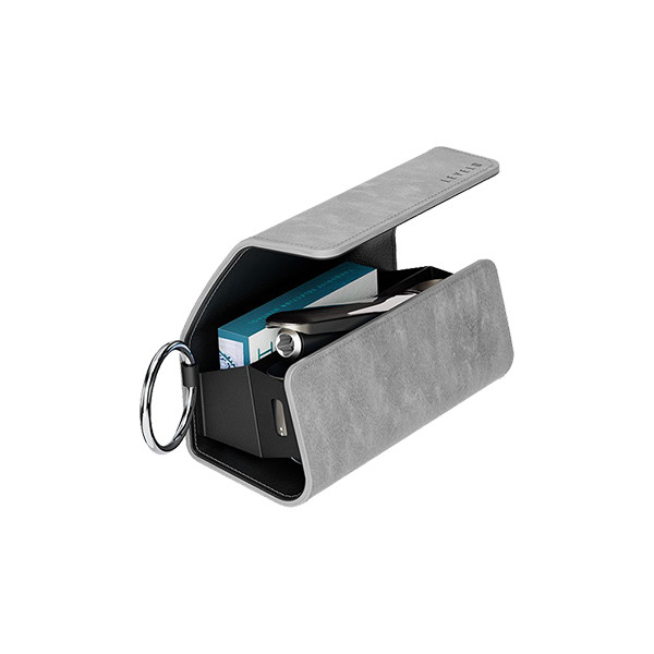 Levelo Neo Leather Case Iqos Iluma 2023 with Terra Ciggaratte Compartment Grey, mobiles, lebanon, samsung, iphones, new, used, laptops, computers, huawei, phone, mobile prices in lebanon,mobile prices