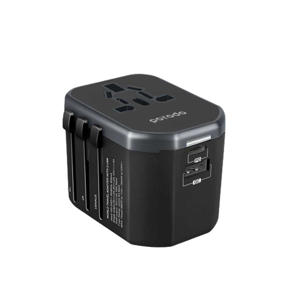 porodo Universal Charger With Dual Port(PD 18W + QC3.0), mobiles, lebanon, samsung, iphones, new, used, laptops, computers, huawei, phone, mobile prices in lebanon,mobile prices