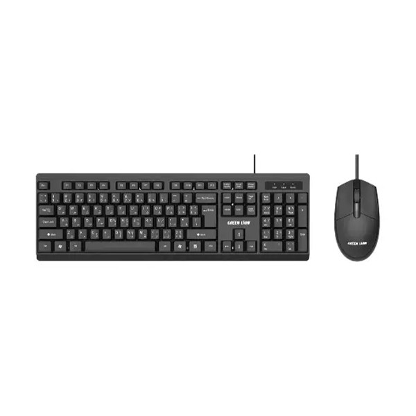Green Lion GKM- 100 Wired Keyboard and mouse - Black, mobiles, lebanon, samsung, iphones, new, used, laptops, computers, huawei, phone, mobile prices in lebanon,mobile prices