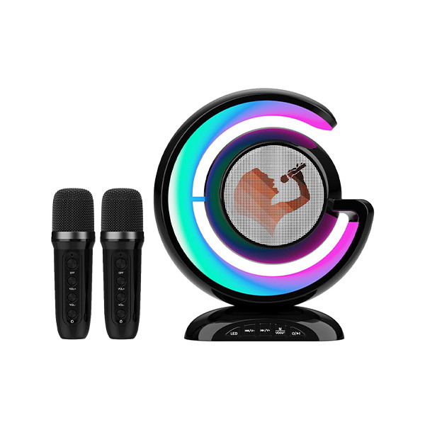 YS-110 Wireless Light Show Speaker with Two Microphones, mobiles, lebanon, samsung, iphones, new, used, laptops, computers, huawei, phone, mobile prices in lebanon,mobile prices