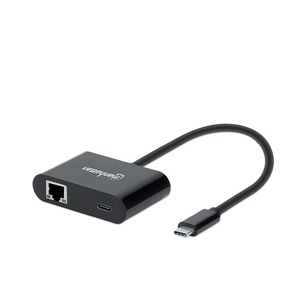 Manhattan USB-C to Gigabit Network Adapter with Power Delivery Port, mobiles, lebanon, samsung, iphones, new, used, laptops, computers, huawei, phone, mobile prices in lebanon,mobile prices