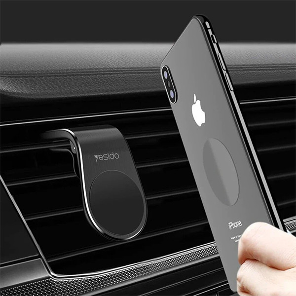 Yesido C64 Magnet Car Holder - mobile shop in Hamra, Beirut, Lebanon. New and used phones, iPhone, Samsung, Huawei, Xiaomi, Oppo, Realme, Honor, Google Pixel, tablets, laptops, computers, and accessories. متجر موبايلات في الحمرا، بيروت، لبنان. هواتف جديدة ومستعملة، آيفون، سامسونج، هواوي، شاومي، أوبو، ريلمي، هونر، جوجل بيكسل، أجهزة لوحية، لابتوبات، كمبيوترات، واكسسوارات.