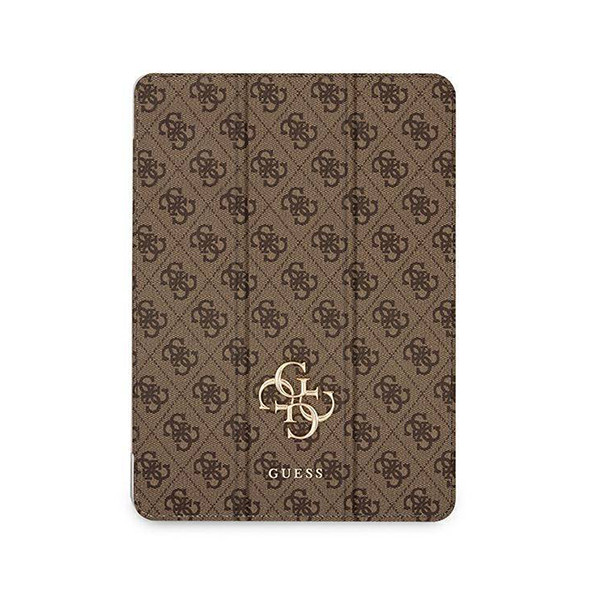 Guess iPad Pro Cover 12,9" 2020 / 2021 - Guess Logo Brown, mobiles, lebanon, samsung, iphones, new, used, laptops, computers, huawei, phone, mobile prices in lebanon,mobile prices