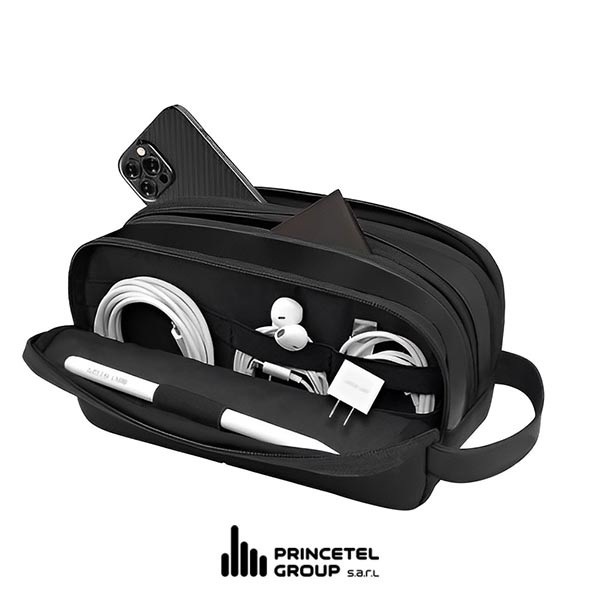 Green Lion Elegant Pouch, Easy for Carrying, Suitable for Outdoor, Business, Office, School - Black - mobile shop in Hamra, Beirut, Lebanon. New and used phones, iPhone, Samsung, Huawei, Xiaomi, Oppo, Realme, Honor, Google Pixel, tablets, laptops, computers, and accessories. متجر موبايلات في الحمرا، بيروت، لبنان. هواتف جديدة ومستعملة، آيفون، سامسونج، هواوي، شاومي، أوبو، ريلمي، هونر، جوجل بيكسل، أجهزة لوحية، لابتوبات، كمبيوترات، واكسسوارات.