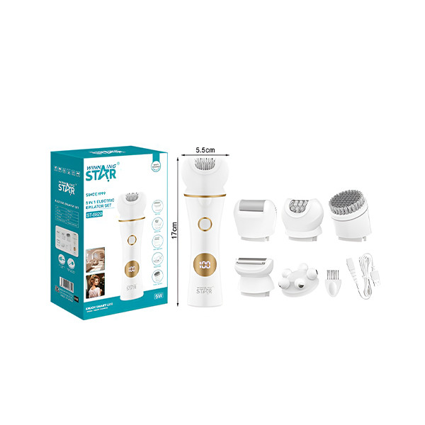 winning star 5 in 1 electric epilator set ST, mobiles, lebanon, samsung, iphones, new, used, laptops, computers, huawei, phone, mobile prices in lebanon,mobile prices