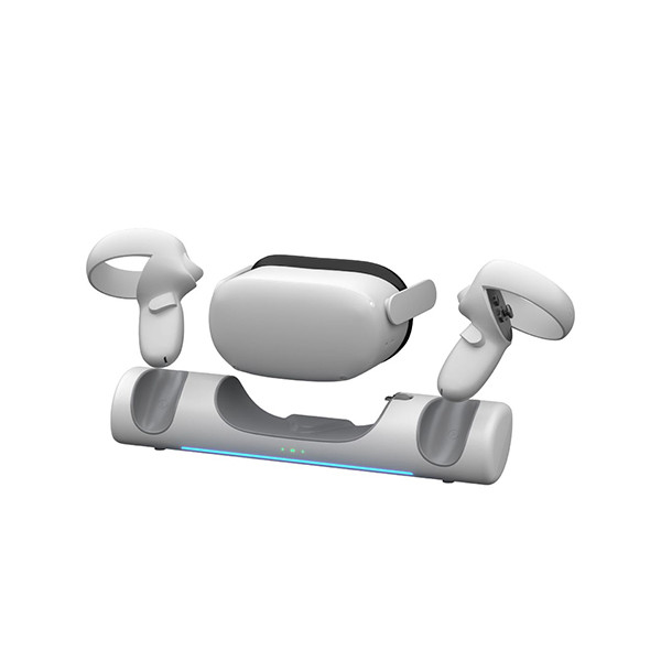 Blupebble - Elite Charging Station Designed For Meta Quest 2 - White, mobiles, lebanon, samsung, iphones, new, used, laptops, computers, huawei, phone, mobile prices in lebanon,mobile prices