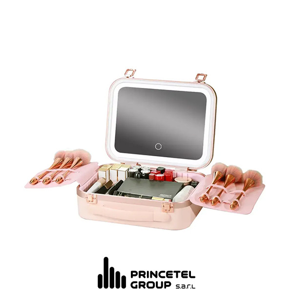 Green Lion Fest Makeup Bag Pink - mobile shop in Hamra, Beirut, Lebanon. New and used phones, iPhone, Samsung, Huawei, Xiaomi, Oppo, Realme, Honor, Google Pixel, tablets, laptops, computers, and accessories. متجر موبايلات في الحمرا، بيروت، لبنان. هواتف جديدة ومستعملة، آيفون، سامسونج، هواوي، شاومي، أوبو، ريلمي، هونر، جوجل بيكسل، أجهزة لوحية، لابتوبات، كمبيوترات، واكسسوارات.