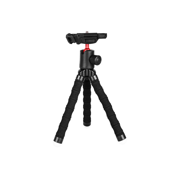 Porodo Table Tripod with Phone  Holder - Black, mobiles, lebanon, samsung, iphones, new, used, laptops, computers, huawei, phone, mobile prices in lebanon,mobile prices