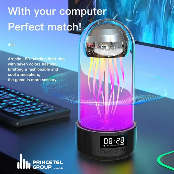 Color Glow Ring Bluetooth Speaker fashion