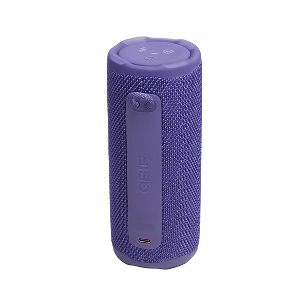 JBL Grip Purple Wireless Speaker - mobile shop in Hamra, Beirut, Lebanon. New and used phones, iPhone, Samsung, Huawei, Xiaomi, Oppo, Realme, Honor, Google Pixel, tablets, laptops, computers, and accessories. متجر موبايلات في الحمرا، بيروت، لبنان. هواتف جديدة ومستعملة، آيفون، سامسونج، هواوي، شاومي، أوبو، ريلمي، هونر، جوجل بيكسل، أجهزة لوحية، لابتوبات، كمبيوترات، واكسسوارات.
