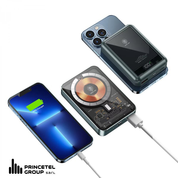 iphone transparent power bank
