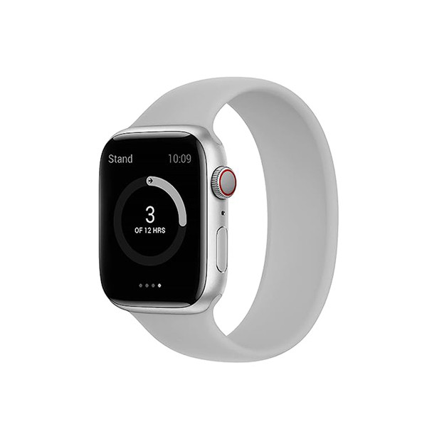 iBAND Apple Watch fog grey Silicone Strap 38-40-41mm, mobiles, lebanon, samsung, iphones, new, used, laptops, computers, huawei, phone, mobile prices in lebanon,mobile prices