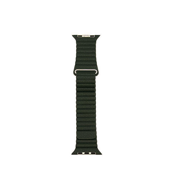 Iguard By Porodo Leather Dark Green Watch Strap 44/42MM, mobiles, lebanon, samsung, iphones, new, used, laptops, computers, huawei, phone, mobile prices in lebanon,mobile prices