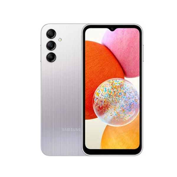Samsung Galaxy A14 128gb 6r Silver, mobiles, lebanon, samsung, iphones, new, used, laptops, computers, huawei, phone, mobile prices in lebanon,mobile prices
