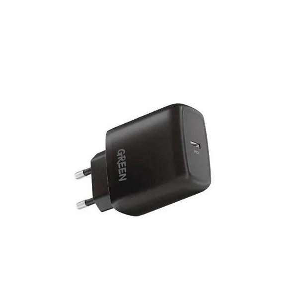 Green Lion compact wall charger Type-C port charger 20w single Device charging UK plug, mobiles, lebanon, samsung, iphones, new, used, laptops, computers, huawei, phone, mobile prices in lebanon,mobile prices