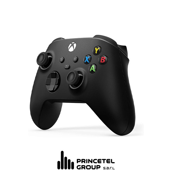 X BOX Carbon Black Wireless Controller - mobile shop in Hamra, Beirut, Lebanon. New and used phones, iPhone, Samsung, Huawei, Xiaomi, Oppo, Realme, Honor, Google Pixel, tablets, laptops, computers, and accessories. متجر موبايلات في الحمرا، بيروت، لبنان. هواتف جديدة ومستعملة، آيفون، سامسونج، هواوي، شاومي، أوبو، ريلمي، هونر، جوجل بيكسل، أجهزة لوحية، لابتوبات، كمبيوترات، واكسسوارات.