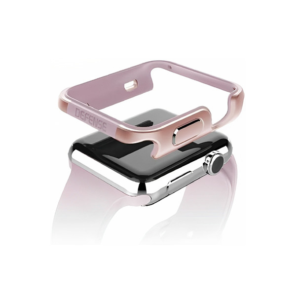X-doria Defense Edge Mechined Metal Guard for Apple Watch 42 MM - Pink, mobiles, lebanon, samsung, iphones, new, used, laptops, computers, huawei, phone, mobile prices in lebanon,mobile prices