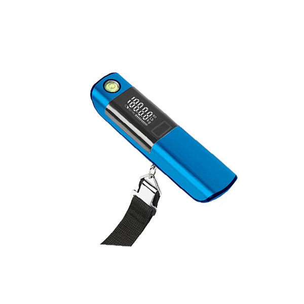 Luggage Scale with Built-in Tape Measure, with Horizontal Bubble Digital Portable Travel Suitcase Weigher Digital&Manual Set - Blue, mobiles, lebanon, samsung, iphones, new, used, laptops, computers, huawei, phone, mobile prices in lebanon,mobile prices