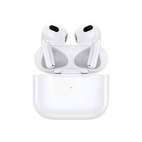 Porodo Blue Airpods 3 With 300 mAh Battery - White, mobiles, lebanon, samsung, iphones, new, used, laptops, computers, huawei, phone, mobile prices in lebanon,mobile prices