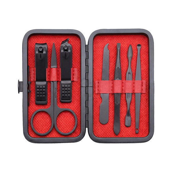 Green Lion 7 IN 1 Manicure Set- Black, mobiles, lebanon, samsung, iphones, new, used, laptops, computers, huawei, phone, mobile prices in lebanon,mobile prices