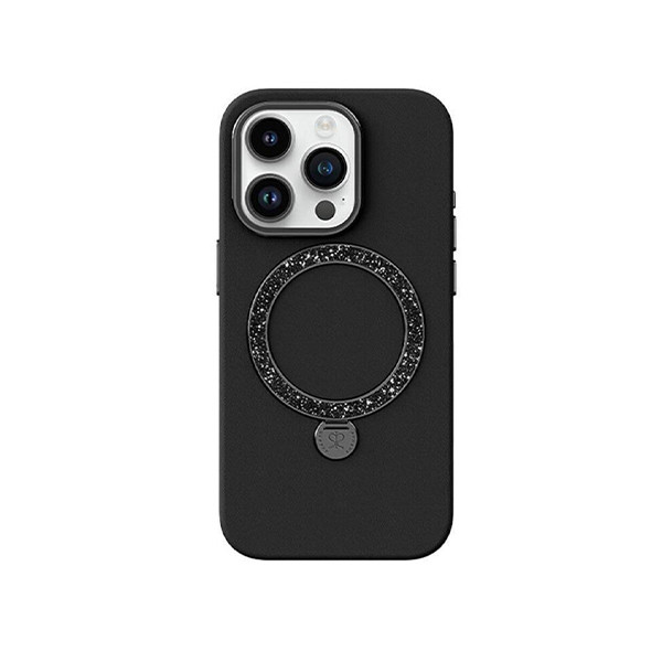 PYNANA Dancing Circle Series Phone Case for iPhone 16 Pro Max -Magsafe Black, mobiles, lebanon, samsung, iphones, new, used, laptops, computers, huawei, phone, mobile prices in lebanon,mobile prices