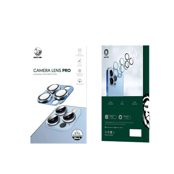 Green Lion Camera Lens Pro Aluminum Lens Protector for iPhone 14 pro / 14 pro Max - Black, mobiles, lebanon, samsung, iphones, new, used, laptops, computers, huawei, phone, mobile prices in lebanon,mobile prices