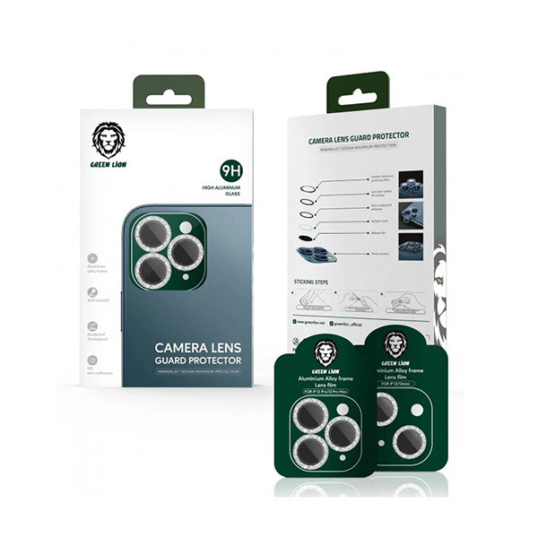 Green Lion Camera Lens High Aluminum Glass for iPhone 13 pro / 13 pro Max - Silver, mobiles, lebanon, samsung, iphones, new, used, laptops, computers, huawei, phone, mobile prices in lebanon,mobile prices