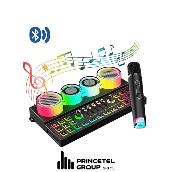 Porodo Audiolink Multi-Platform Audio Mixer and Speaker, Porodo Soundtec - Black - mobile shop in Hamra, Beirut, Lebanon. New and used phones, iPhone, Samsung, Huawei, Xiaomi, Oppo, Realme, Honor, Google Pixel, tablets, laptops, computers, and accessories. متجر موبايلات في الحمرا، بيروت، لبنان. هواتف جديدة ومستعملة، آيفون، سامسونج، هواوي، شاومي، أوبو، ريلمي، هونر، جوجل بيكسل، أجهزة لوحية، لابتوبات، كمبيوترات، واكسسوارات.