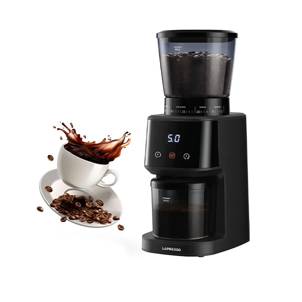 Lepresso 165W Coffee Conical Burr  Grinder Machine - Black, mobiles, lebanon, samsung, iphones, new, used, laptops, computers, huawei, phone, mobile prices in lebanon,mobile prices