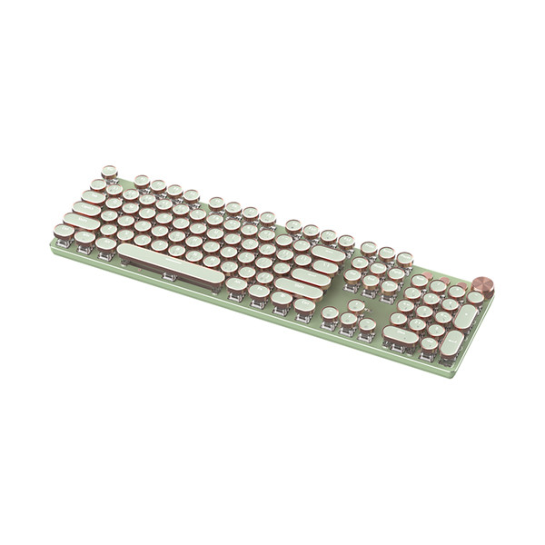 Genuine Retro Punk Ergonomic Mechanical Keyboard Arabic & English, Wireless + Bluetooth + USB (3 Modes) - mobile shop in Hamra, Beirut, Lebanon. New and used phones, iPhone, Samsung, Huawei, Xiaomi, Oppo, Realme, Honor, Google Pixel, tablets, laptops, computers, and accessories. متجر موبايلات في الحمرا، بيروت، لبنان. هواتف جديدة ومستعملة، آيفون، سامسونج، هواوي، شاومي، أوبو، ريلمي، هونر، جوجل بيكسل، أجهزة لوحية، لابتوبات، كمبيوترات، واكسسوارات.