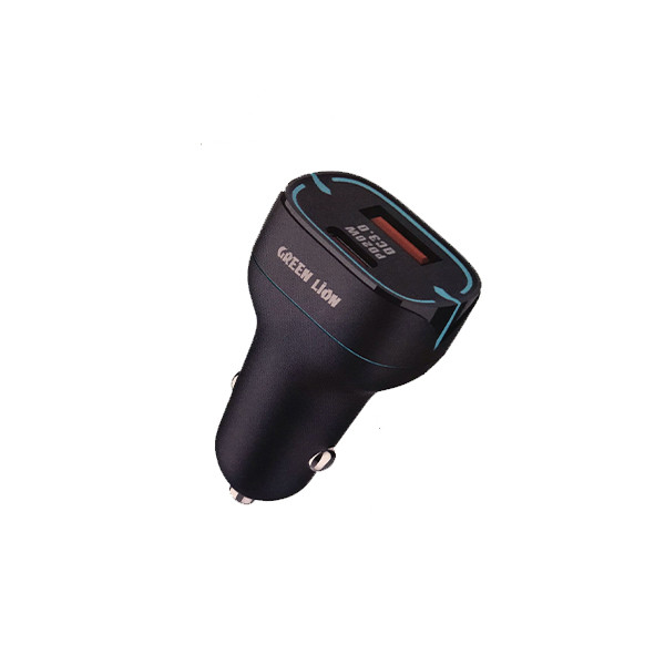 Green Lion Car Charger PD20W+QC 18W with TC-TC Black, mobiles, lebanon, samsung, iphones, new, used, laptops, computers, huawei, phone, mobile prices in lebanon,mobile prices