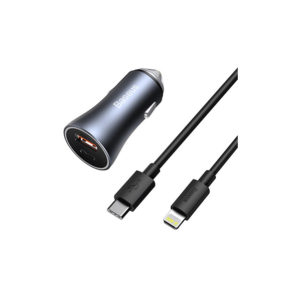 Baseus Golden Contactor Pro Dual Quick Charger Car Charger, mobiles, lebanon, samsung, iphones, new, used, laptops, computers, huawei, phone, mobile prices in lebanon,mobile prices