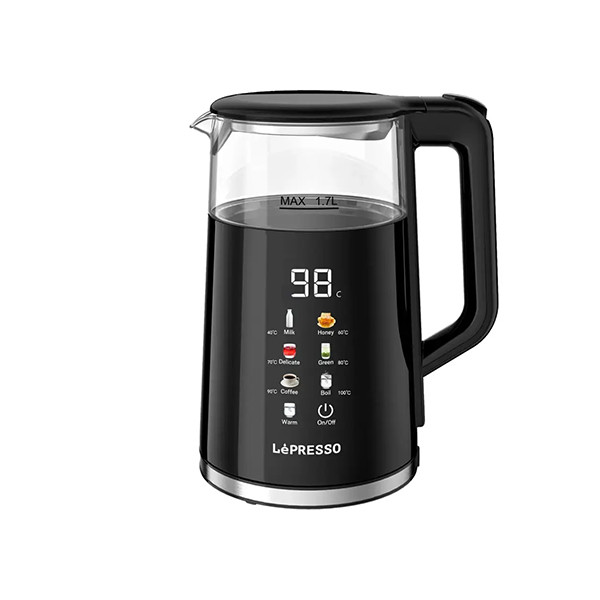Lepresso Electric Window Kettle Multi-Temprature Display - Black, mobiles, lebanon, samsung, iphones, new, used, laptops, computers, huawei, phone, mobile prices in lebanon,mobile prices