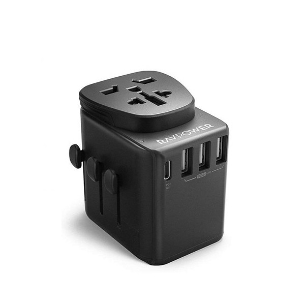 Ravpower  Diplomat 30W 4-Port Travel Charger RP-PC099, mobiles, lebanon, samsung, iphones, new, used, laptops, computers, huawei, phone, mobile prices in lebanon,mobile prices