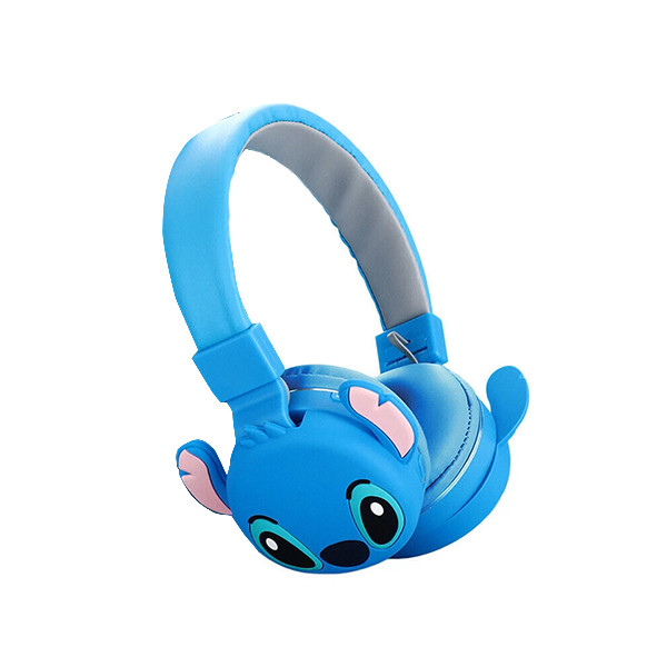 Cartoon Headset Bluetooth Stitch Wireless AH-806 Blue, mobiles, lebanon, samsung, iphones, new, used, laptops, computers, huawei, phone, mobile prices in lebanon,mobile prices
