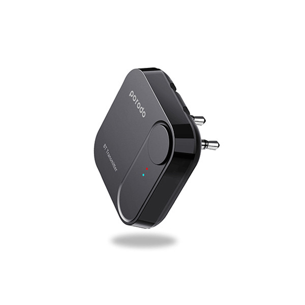 Porodo Wireless Bluetooth Audio Transmitter Dual 3.5mm Black, mobiles, lebanon, samsung, iphones, new, used, laptops, computers, huawei, phone, mobile prices in lebanon,mobile prices