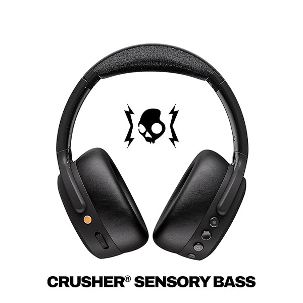 Skullcandy Crushewr Anc 2 Black - mobile shop in Hamra, Beirut, Lebanon. New and used phones, iPhone, Samsung, Huawei, Xiaomi, Oppo, Realme, Honor, Google Pixel, tablets, laptops, computers, and accessories. متجر موبايلات في الحمرا، بيروت، لبنان. هواتف جديدة ومستعملة، آيفون، سامسونج، هواوي، شاومي، أوبو، ريلمي، هونر، جوجل بيكسل، أجهزة لوحية، لابتوبات، كمبيوترات، واكسسوارات.