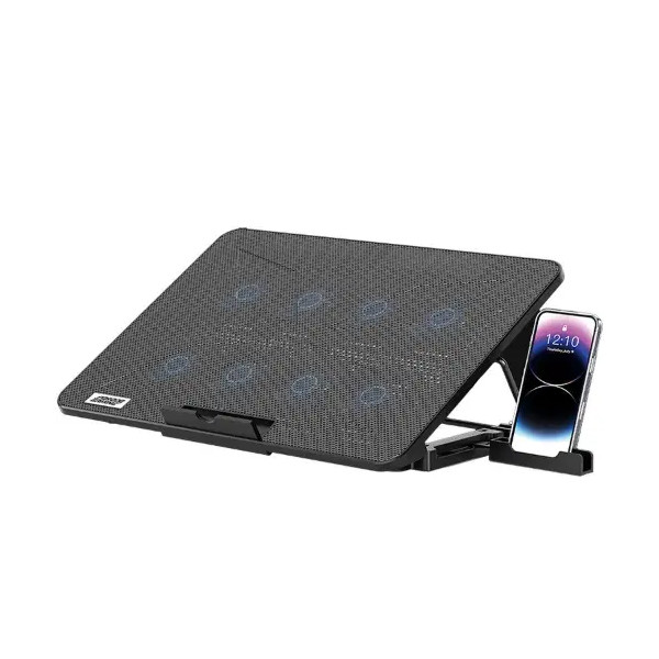 Porodo Gaming Crystal Shell Laptop Adjustable Cooling Stand - Black - mobile shop in Hamra, Beirut, Lebanon. New and used phones, iPhone, Samsung, Huawei, Xiaomi, Oppo, Realme, Honor, Google Pixel, tablets, laptops, computers, and accessories. متجر موبايلات في الحمرا، بيروت، لبنان. هواتف جديدة ومستعملة، آيفون، سامسونج، هواوي، شاومي، أوبو، ريلمي، هونر، جوجل بيكسل، أجهزة لوحية، لابتوبات، كمبيوترات، واكسسوارات.