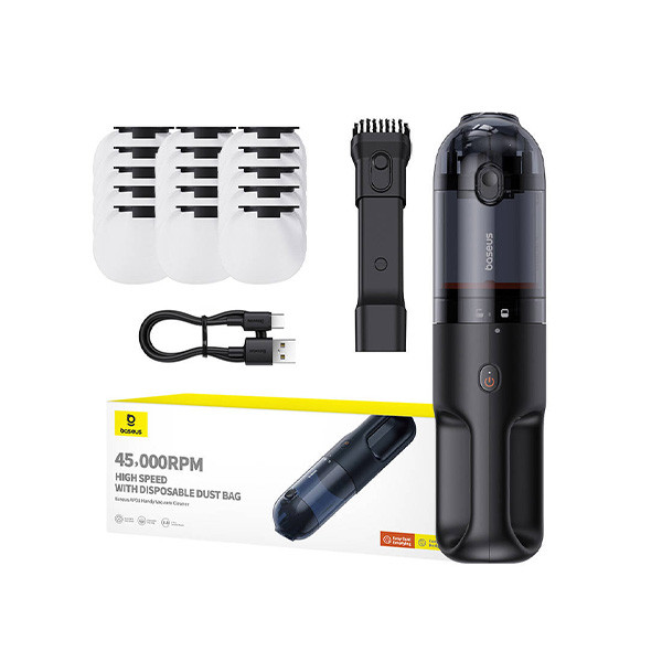 Baseus AP01 Handy Vacuum Cleaner (5000pa) Black, mobiles, lebanon, samsung, iphones, new, used, laptops, computers, huawei, phone, mobile prices in lebanon,mobile prices