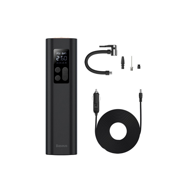 Baseus Super Mini Inflator Pump Black, mobiles, lebanon, samsung, iphones, new, used, laptops, computers, huawei, phone, mobile prices in lebanon,mobile prices