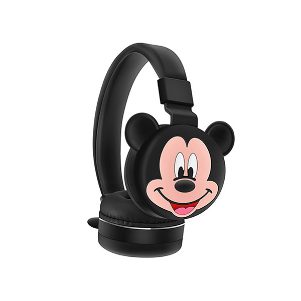 Disney Stitch Mickey Kids Bluetooth Headphones AH-806-Black, mobiles, lebanon, samsung, iphones, new, used, laptops, computers, huawei, phone, mobile prices in lebanon,mobile prices