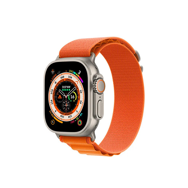 Green Lion Ultra Active Smart Watch 49MM - Titanium/Orange(Strap), mobiles, lebanon, samsung, iphones, new, used, laptops, computers, huawei, phone, mobile prices in lebanon,mobile prices