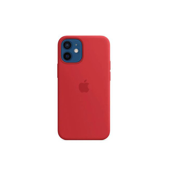 Apple iPhone 12 mini Silicone Case with MagSafe,  RED, mobiles, lebanon, samsung, iphones, new, used, laptops, computers, huawei, phone, mobile prices in lebanon,mobile prices