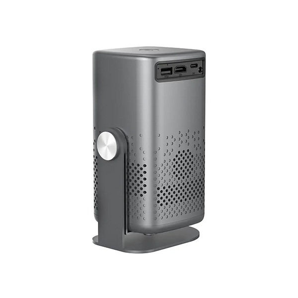 Porodo Gobo Lifestyle Portable Projector with stand 2H playtime 1080p 150 Lumens - Grey - mobile shop in Hamra, Beirut, Lebanon. New and used phones, iPhone, Samsung, Huawei, Xiaomi, Oppo, Realme, Honor, Google Pixel, tablets, laptops, computers, and accessories. متجر موبايلات في الحمرا، بيروت، لبنان. هواتف جديدة ومستعملة، آيفون، سامسونج، هواوي، شاومي، أوبو، ريلمي، هونر، جوجل بيكسل، أجهزة لوحية، لابتوبات، كمبيوترات، واكسسوارات.