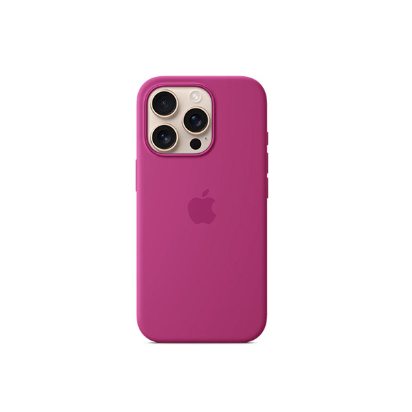 Apple iPhone 16 Pro Silicone Case with  MagSafe - Fuchsia, mobiles, lebanon, samsung, iphones, new, used, laptops, computers, huawei, phone, mobile prices in lebanon,mobile prices