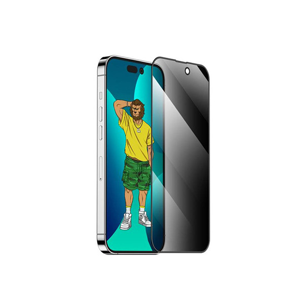 Green Lion 3D ELEGANT Privacy scratch free glass iPhone 14pro( 6.1), mobiles, lebanon, samsung, iphones, new, used, laptops, computers, huawei, phone, mobile prices in lebanon,mobile prices