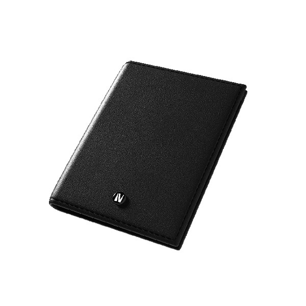 Levelo Bifold Genuine Leather Pocket  Organizer - Black, mobiles, lebanon, samsung, iphones, new, used, laptops, computers, huawei, phone, mobile prices in lebanon,mobile prices