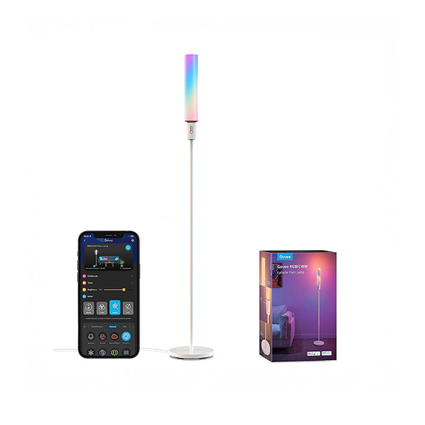 Govee RGBICWW Cylinder Floor Lamp, mobiles, lebanon, samsung, iphones, new, used, laptops, computers, huawei, phone, mobile prices in lebanon,mobile prices